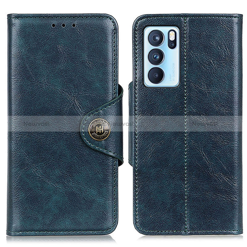 Leather Case Stands Flip Cover Holder M12L for Oppo Reno6 Pro 5G India