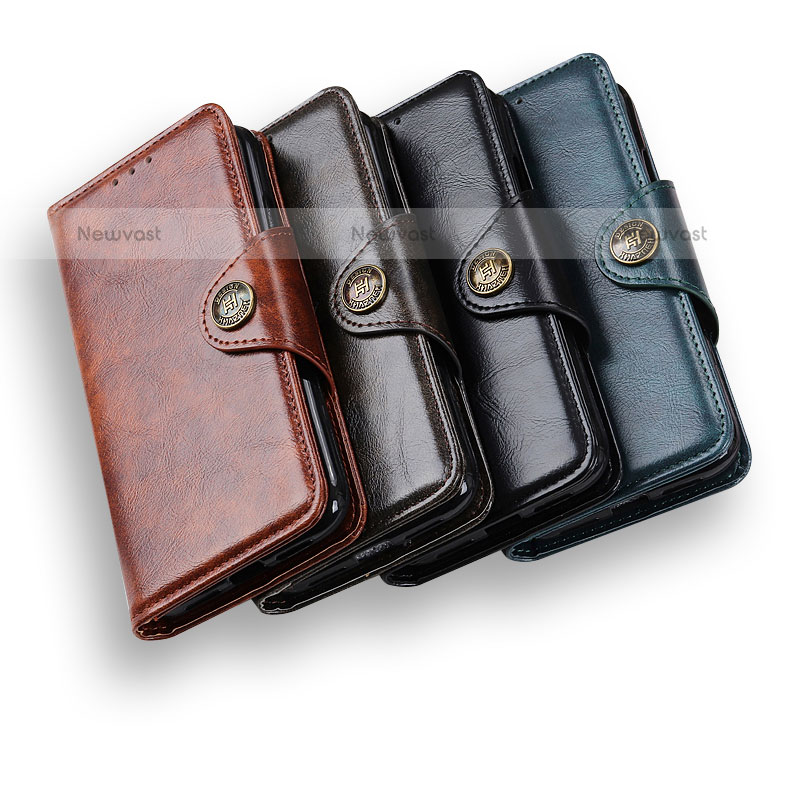 Leather Case Stands Flip Cover Holder M12L for Samsung Galaxy A02s