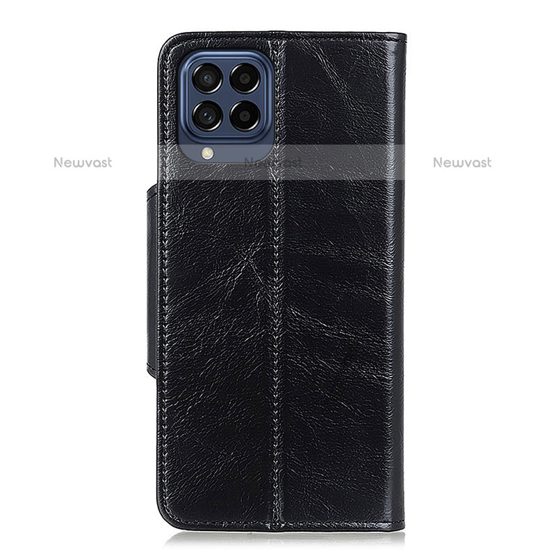 Leather Case Stands Flip Cover Holder M12L for Samsung Galaxy M53 5G