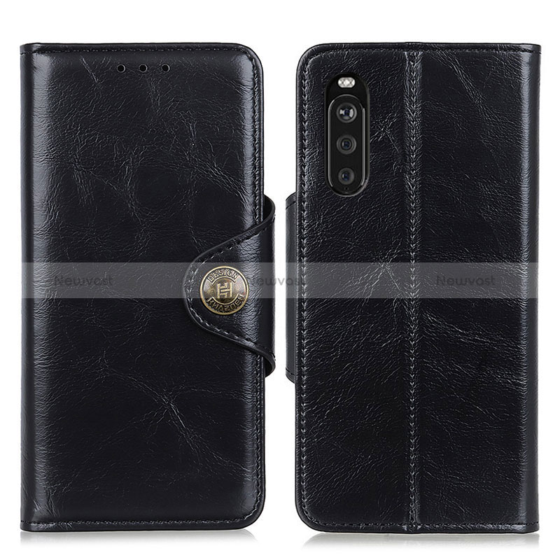 Leather Case Stands Flip Cover Holder M12L for Sony Xperia 10 III Lite