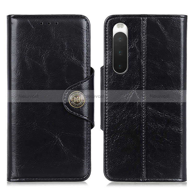 Leather Case Stands Flip Cover Holder M12L for Sony Xperia 10 IV SO-52C