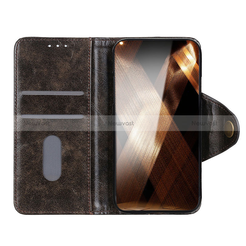 Leather Case Stands Flip Cover Holder M12L for Vivo iQOO Z6 5G