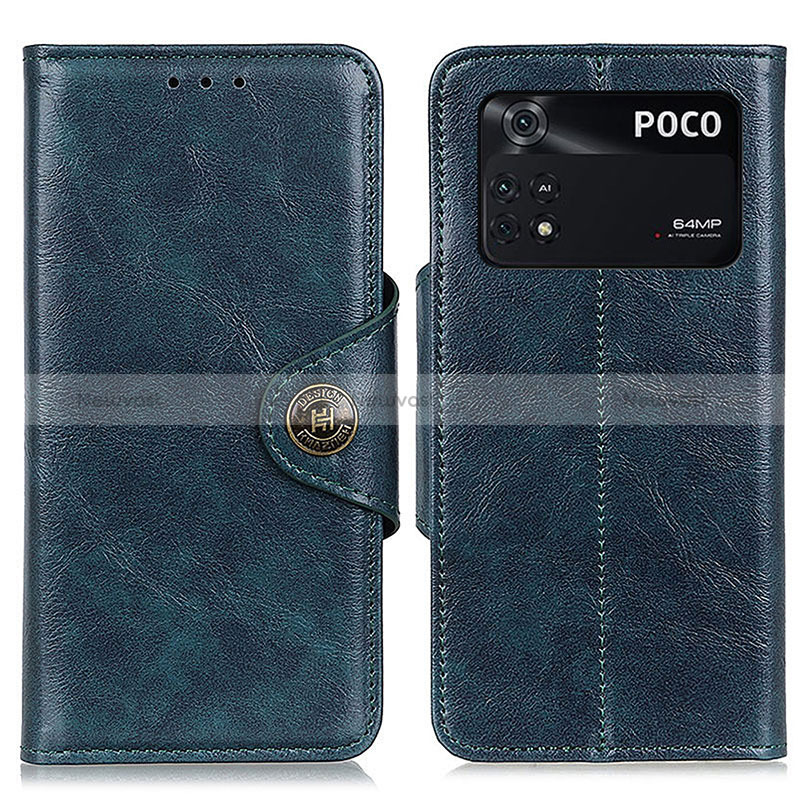 Leather Case Stands Flip Cover Holder M12L for Xiaomi Poco M4 Pro 4G