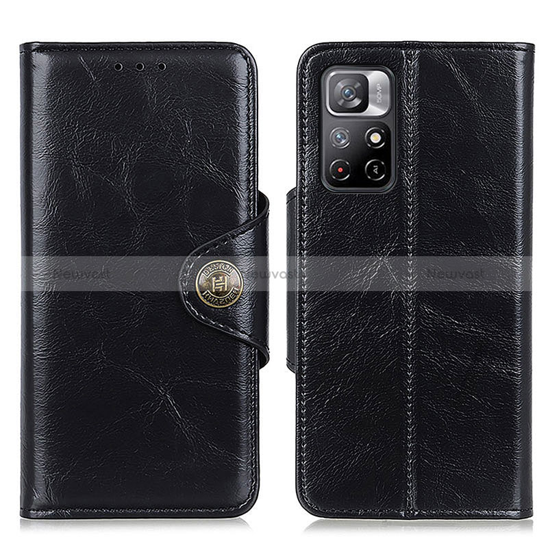 Leather Case Stands Flip Cover Holder M12L for Xiaomi Poco M4 Pro 5G