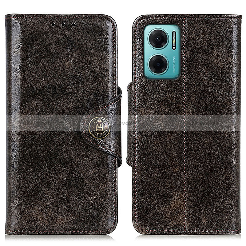 Leather Case Stands Flip Cover Holder M12L for Xiaomi Redmi 11 Prime 5G