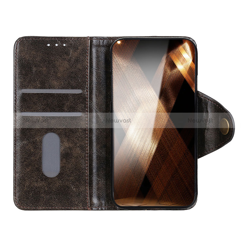 Leather Case Stands Flip Cover Holder M12L for Xiaomi Redmi Note 10 Pro 4G