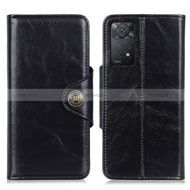 Leather Case Stands Flip Cover Holder M12L for Xiaomi Redmi Note 11 Pro 4G