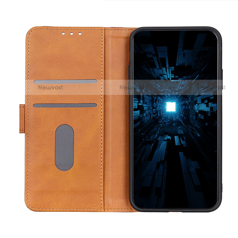 Leather Case Stands Flip Cover Holder M13L for Motorola Moto G Play (2023)