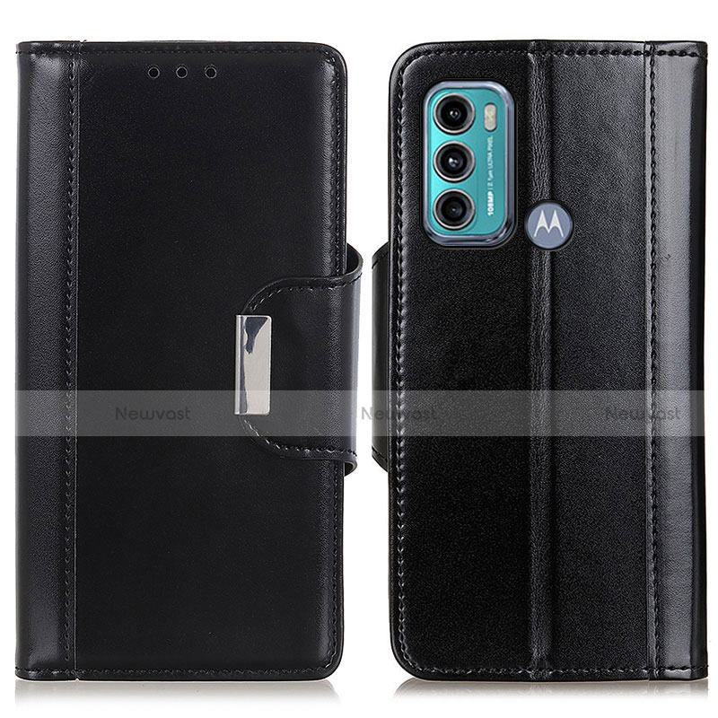 Leather Case Stands Flip Cover Holder M13L for Motorola Moto G40 Fusion