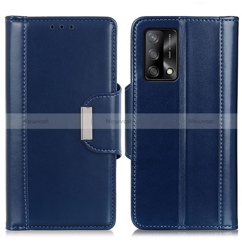 Leather Case Stands Flip Cover Holder M13L for Oppo F19