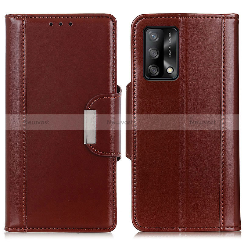 Leather Case Stands Flip Cover Holder M13L for Oppo F19