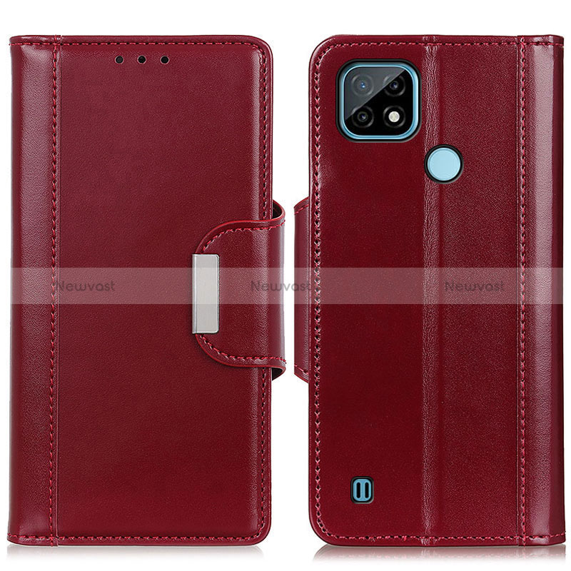 Leather Case Stands Flip Cover Holder M13L for Realme C21