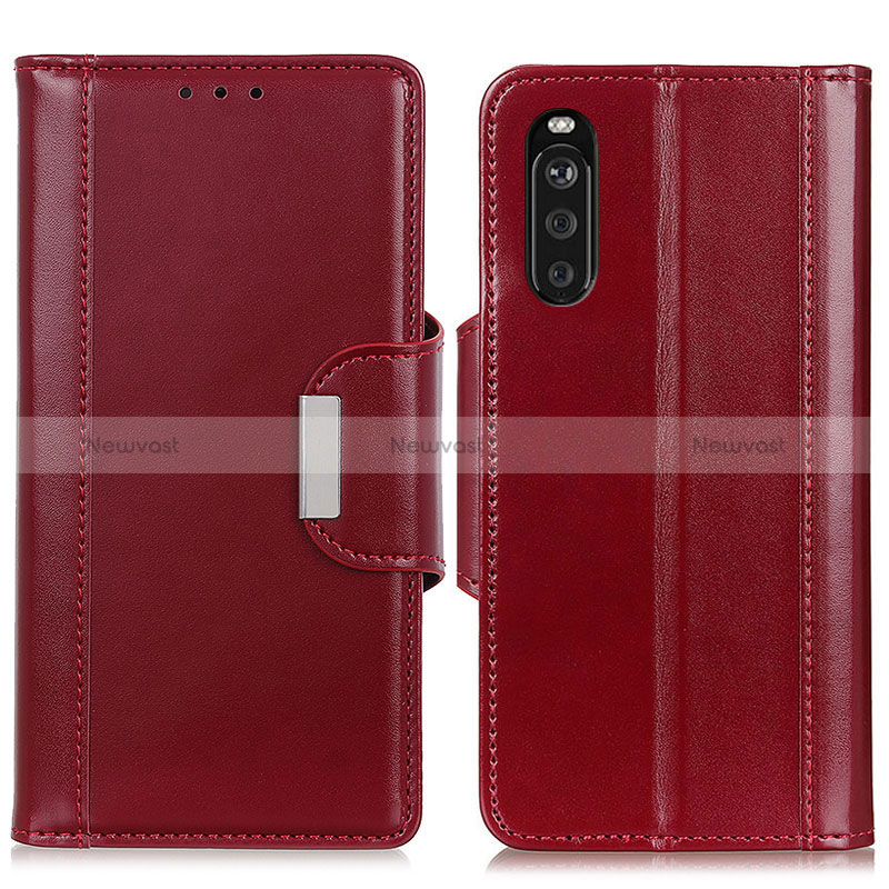 Leather Case Stands Flip Cover Holder M13L for Sony Xperia 10 III Lite