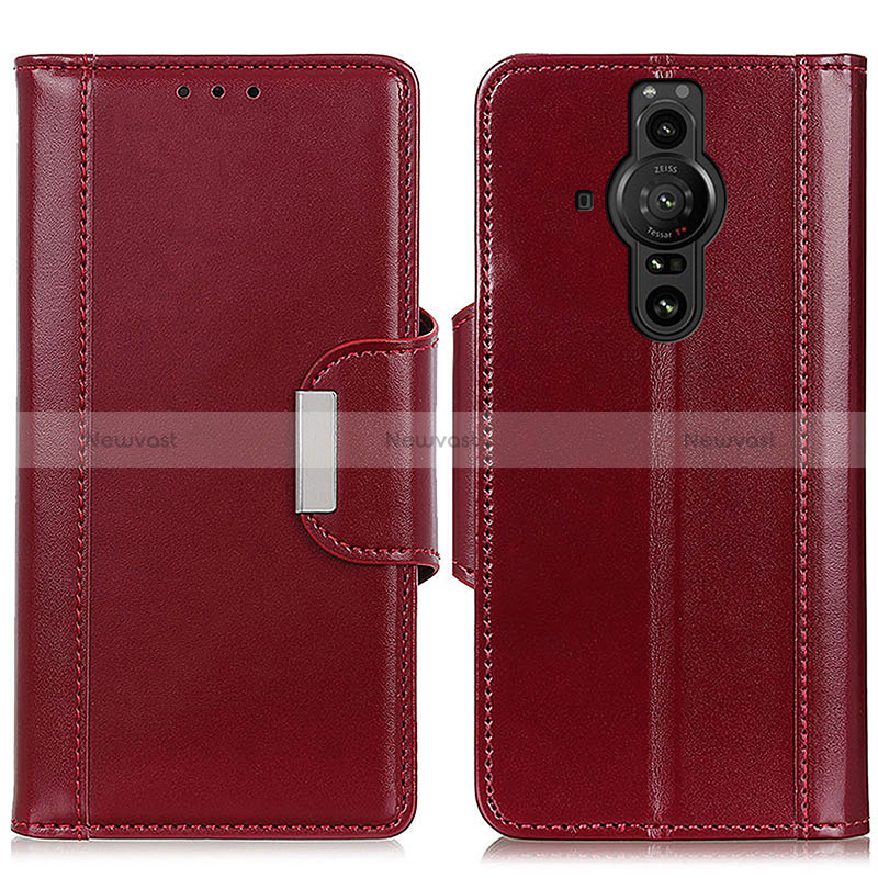 Leather Case Stands Flip Cover Holder M13L for Sony Xperia PRO-I