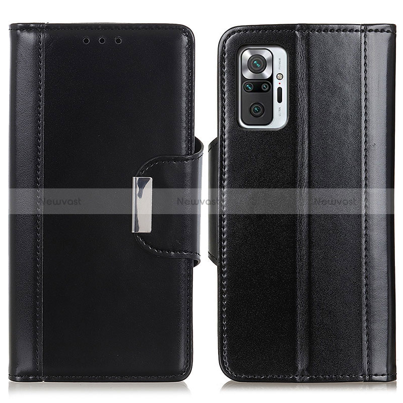 Leather Case Stands Flip Cover Holder M13L for Xiaomi Redmi Note 10 Pro 4G