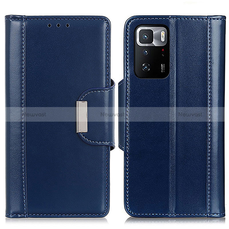 Leather Case Stands Flip Cover Holder M13L for Xiaomi Redmi Note 10 Pro 5G