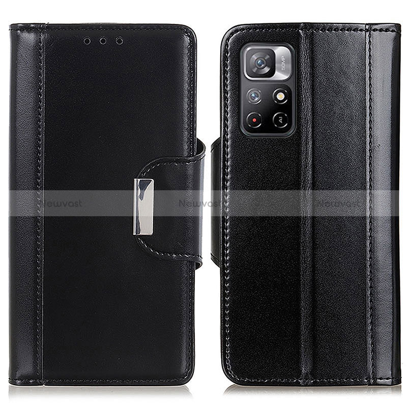 Leather Case Stands Flip Cover Holder M13L for Xiaomi Redmi Note 11 5G