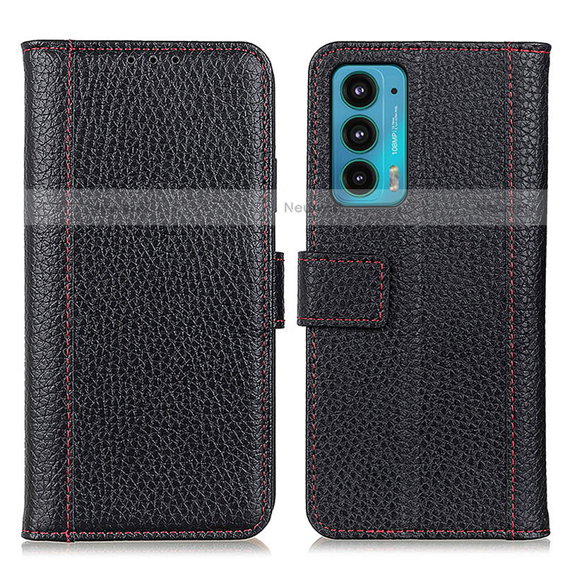 Leather Case Stands Flip Cover Holder M14L for Motorola Moto Edge Lite 5G