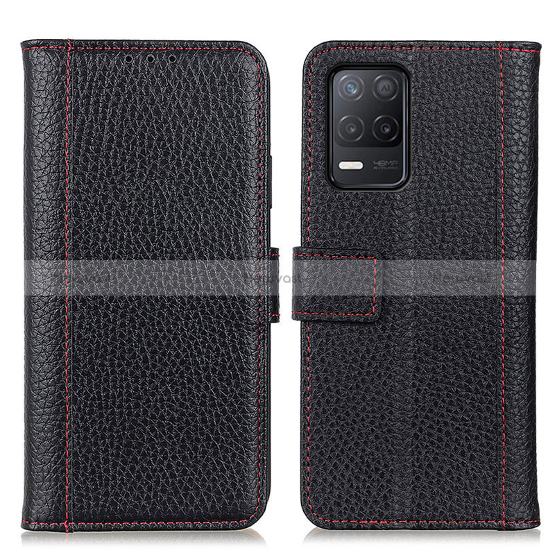 Leather Case Stands Flip Cover Holder M14L for Realme Q3 5G