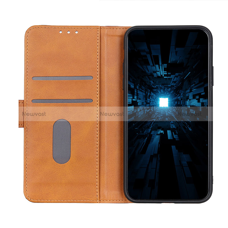 Leather Case Stands Flip Cover Holder M14L for Samsung Galaxy A03