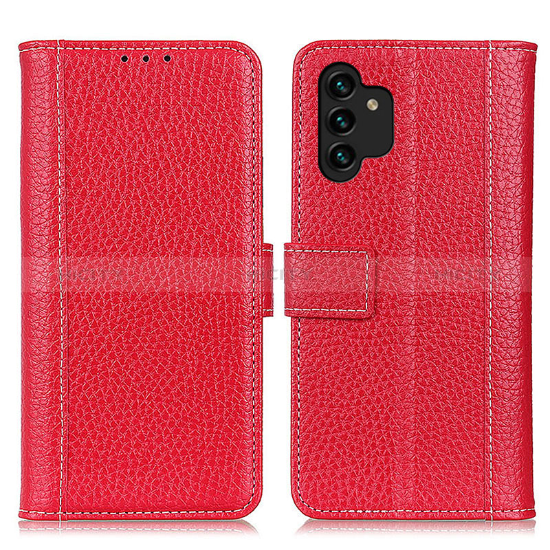 Leather Case Stands Flip Cover Holder M14L for Samsung Galaxy A04s