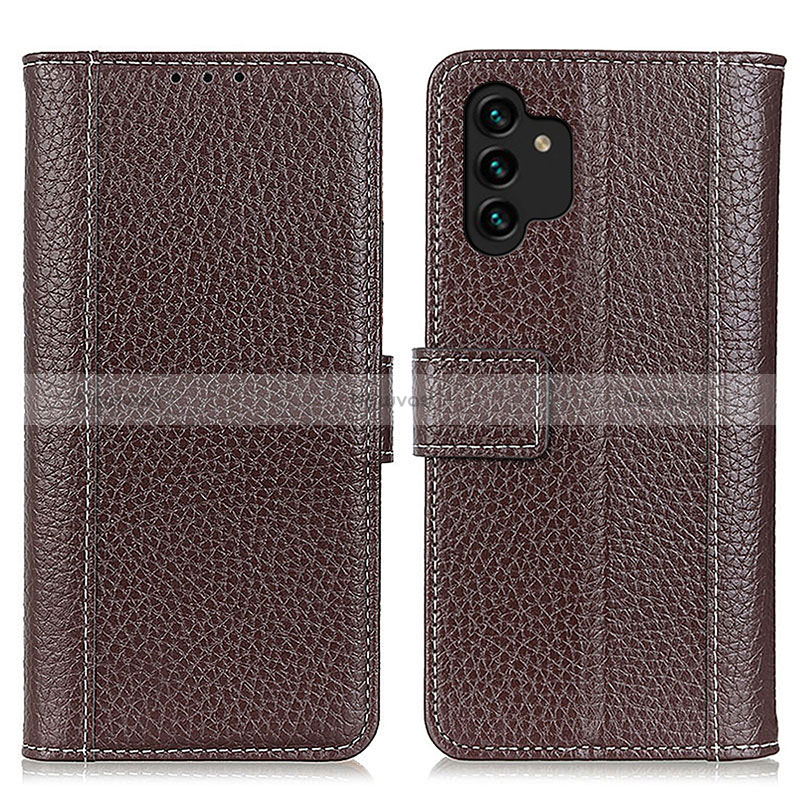 Leather Case Stands Flip Cover Holder M14L for Samsung Galaxy A13 4G