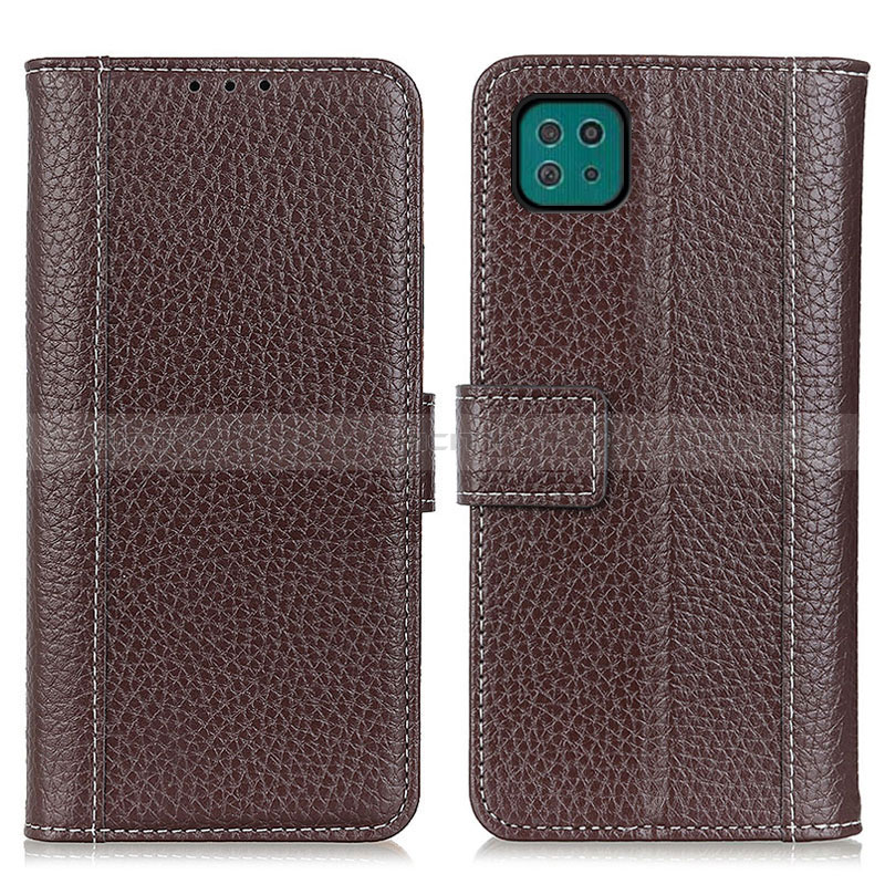 Leather Case Stands Flip Cover Holder M14L for Samsung Galaxy F42 5G