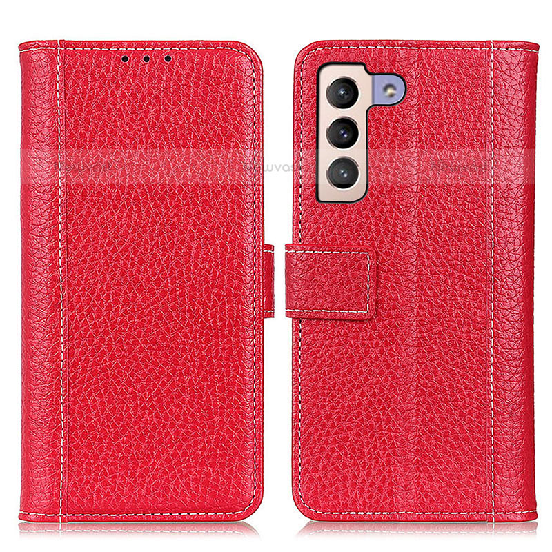 Leather Case Stands Flip Cover Holder M14L for Samsung Galaxy S21 Plus 5G