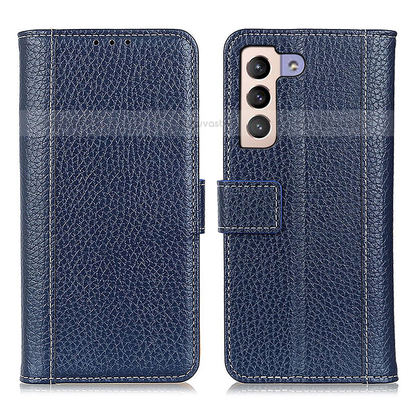 Leather Case Stands Flip Cover Holder M14L for Samsung Galaxy S21 Plus 5G