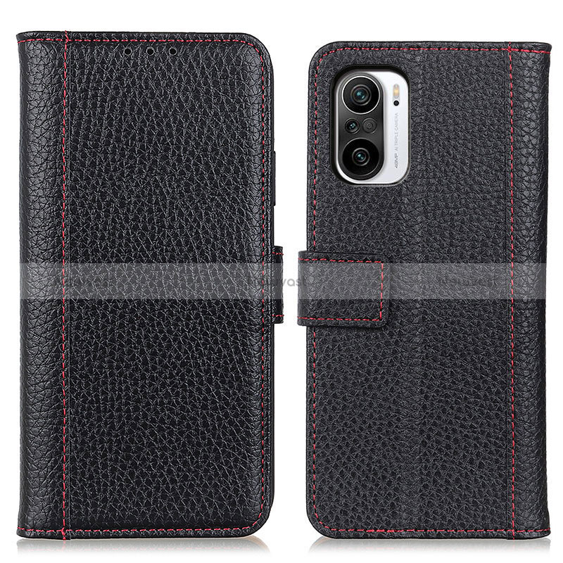 Leather Case Stands Flip Cover Holder M14L for Xiaomi Redmi K40 Pro 5G