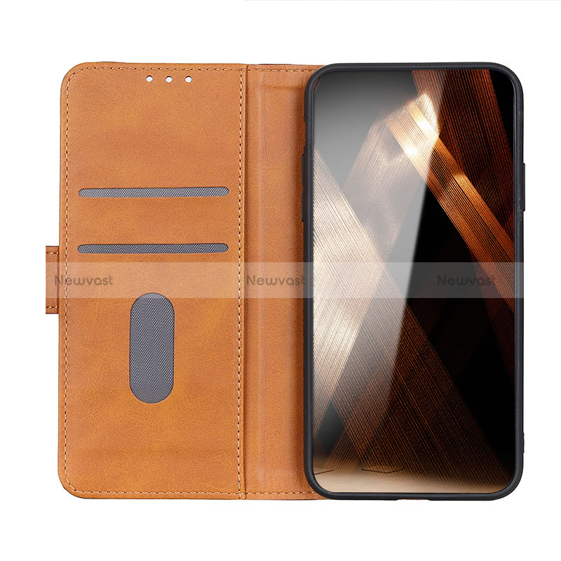 Leather Case Stands Flip Cover Holder M14L for Xiaomi Redmi Note 10 Pro 4G