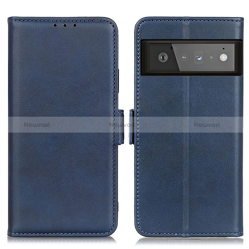 Leather Case Stands Flip Cover Holder M15L for Google Pixel 6 Pro 5G