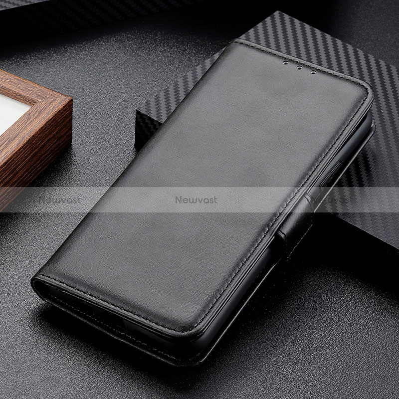 Leather Case Stands Flip Cover Holder M15L for Huawei Honor 10X Lite Black