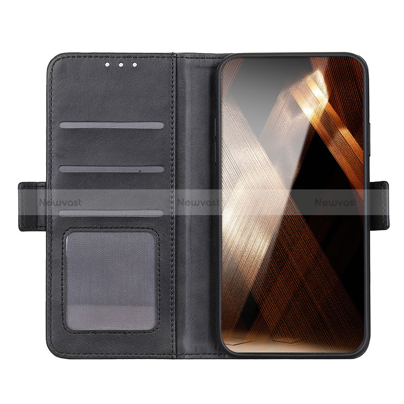 Leather Case Stands Flip Cover Holder M15L for Huawei Honor 50 Pro 5G