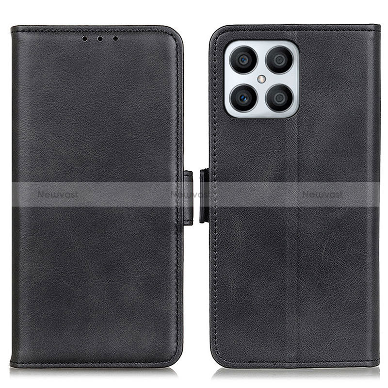 Leather Case Stands Flip Cover Holder M15L for Huawei Honor X8 4G