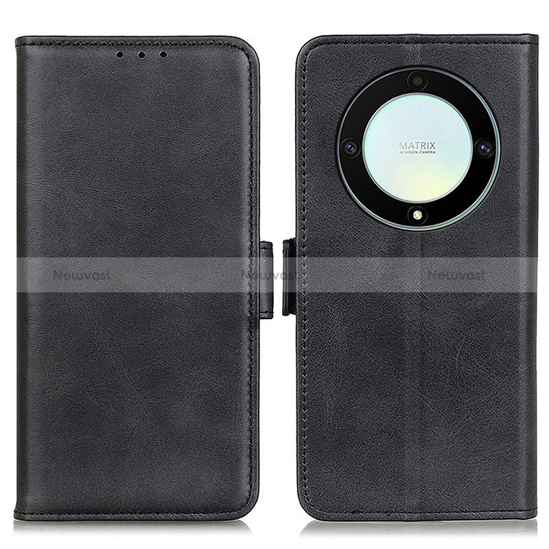 Leather Case Stands Flip Cover Holder M15L for Huawei Honor X9a 5G