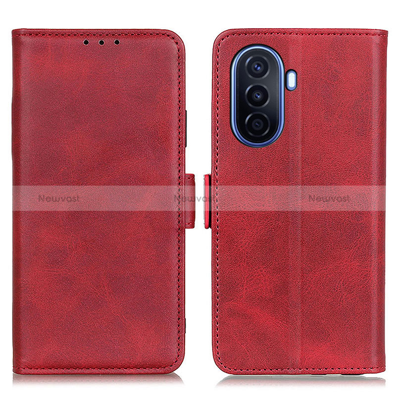 Leather Case Stands Flip Cover Holder M15L for Huawei Nova Y70 Plus