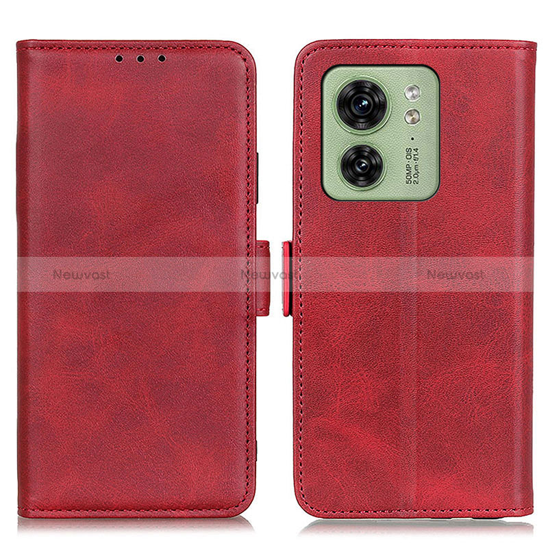 Leather Case Stands Flip Cover Holder M15L for Motorola Moto Edge 40 5G