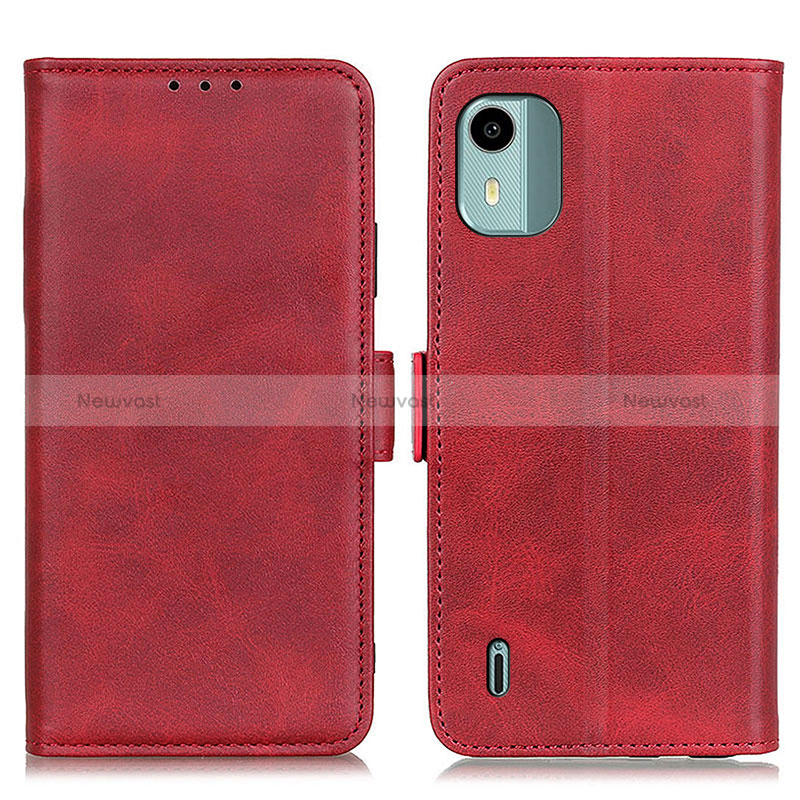 Leather Case Stands Flip Cover Holder M15L for Nokia C12 Plus