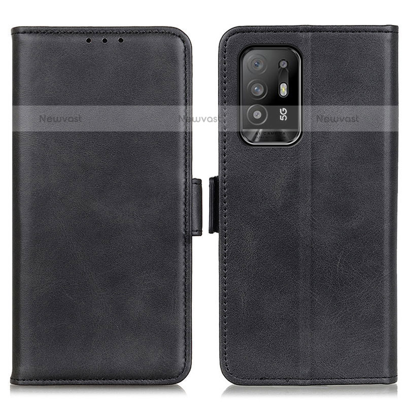 Leather Case Stands Flip Cover Holder M15L for Oppo A94 5G