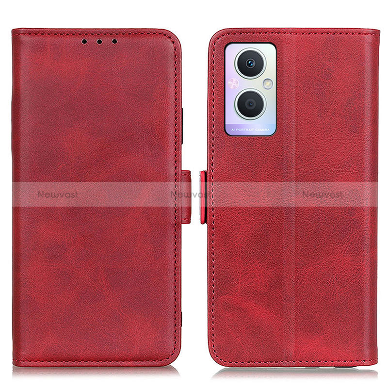 Leather Case Stands Flip Cover Holder M15L for Oppo A96 5G