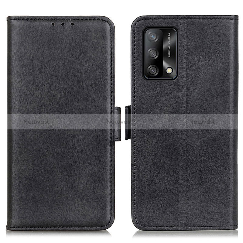 Leather Case Stands Flip Cover Holder M15L for Oppo F19