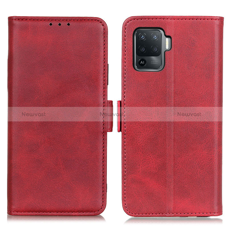 Leather Case Stands Flip Cover Holder M15L for Oppo Reno5 F