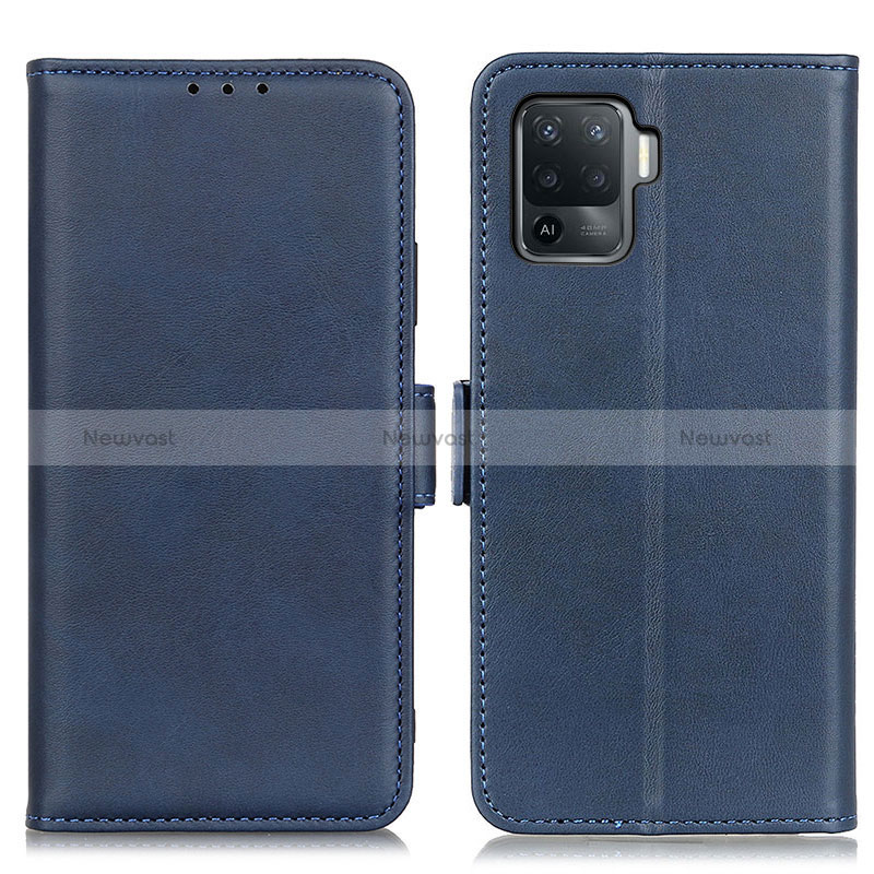 Leather Case Stands Flip Cover Holder M15L for Oppo Reno5 F