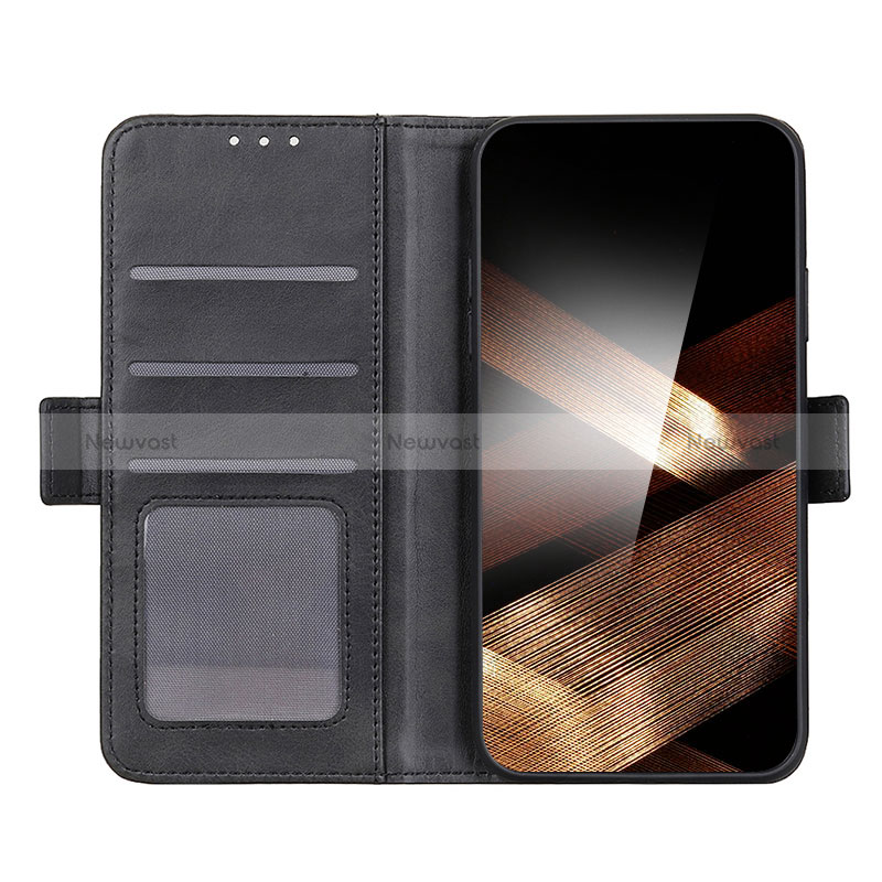 Leather Case Stands Flip Cover Holder M15L for Samsung Galaxy A15 5G