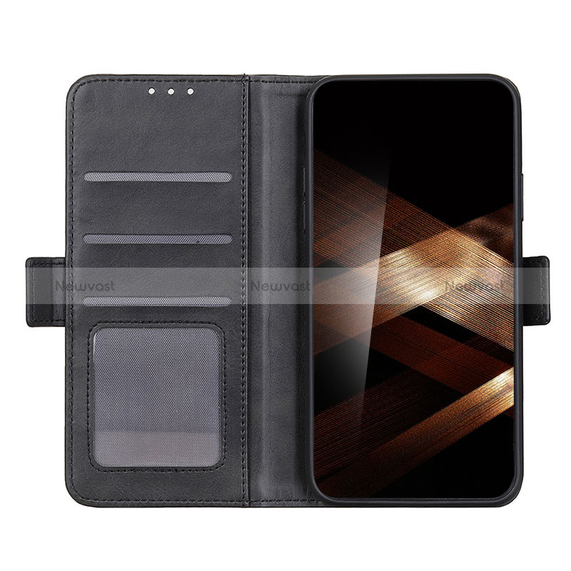 Leather Case Stands Flip Cover Holder M15L for Samsung Galaxy S24 5G