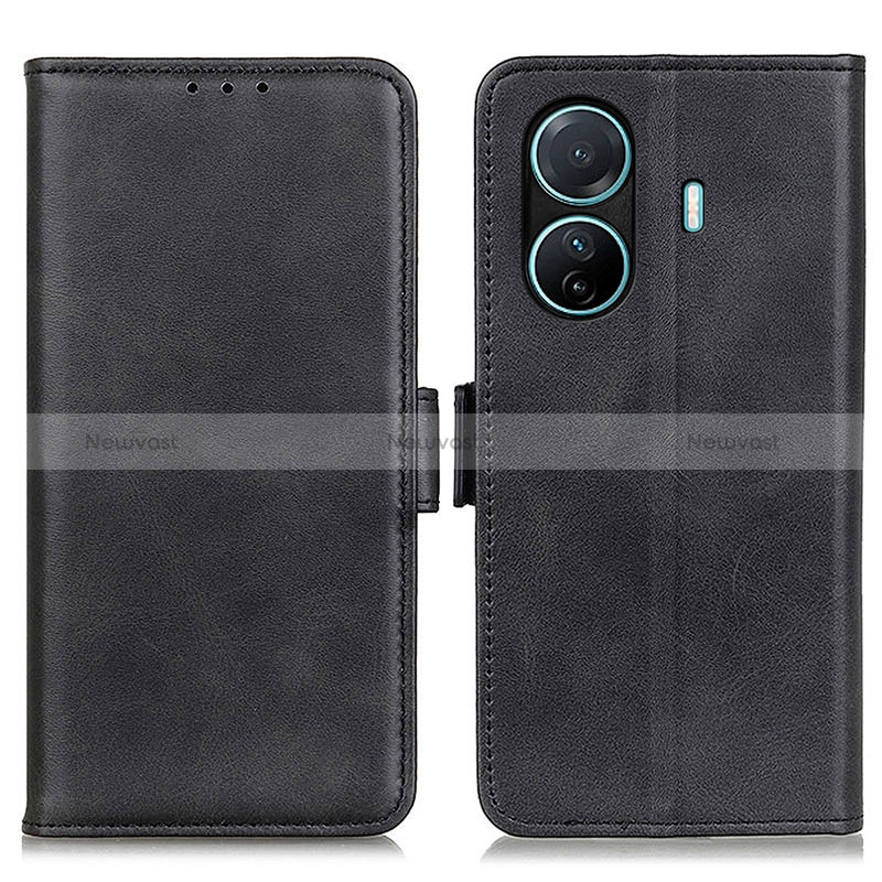 Leather Case Stands Flip Cover Holder M15L for Vivo iQOO Z6 Pro 5G