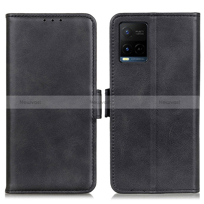 Leather Case Stands Flip Cover Holder M15L for Vivo Y32 4G