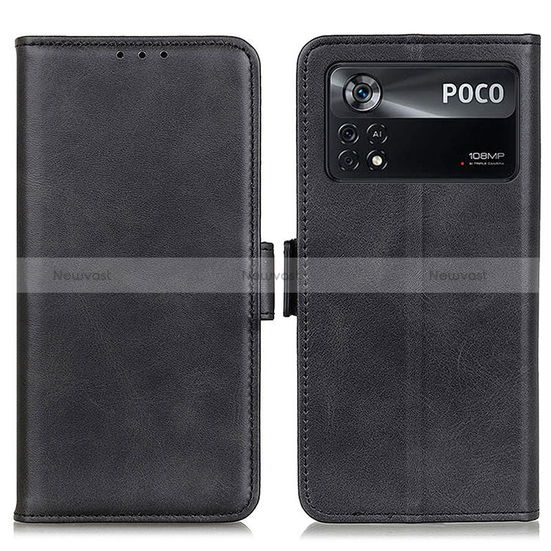 Leather Case Stands Flip Cover Holder M15L for Xiaomi Poco X4 Pro 5G