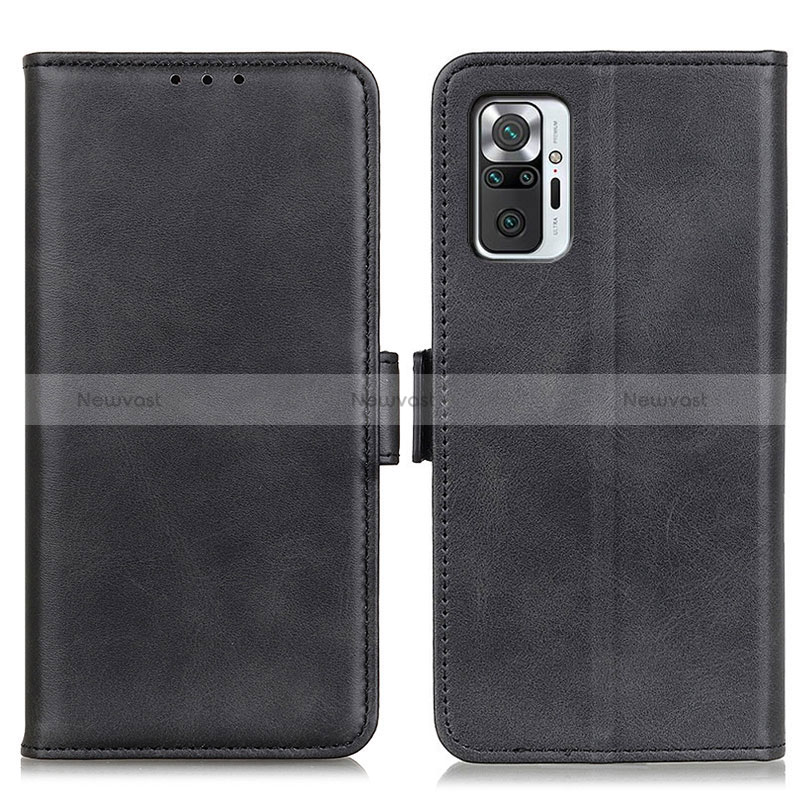 Leather Case Stands Flip Cover Holder M15L for Xiaomi Redmi Note 10 Pro 4G